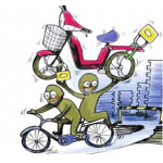 北京延慶公安分局舉行被盜電動(dòng)自行車(chē)電瓶發(fā)放儀式